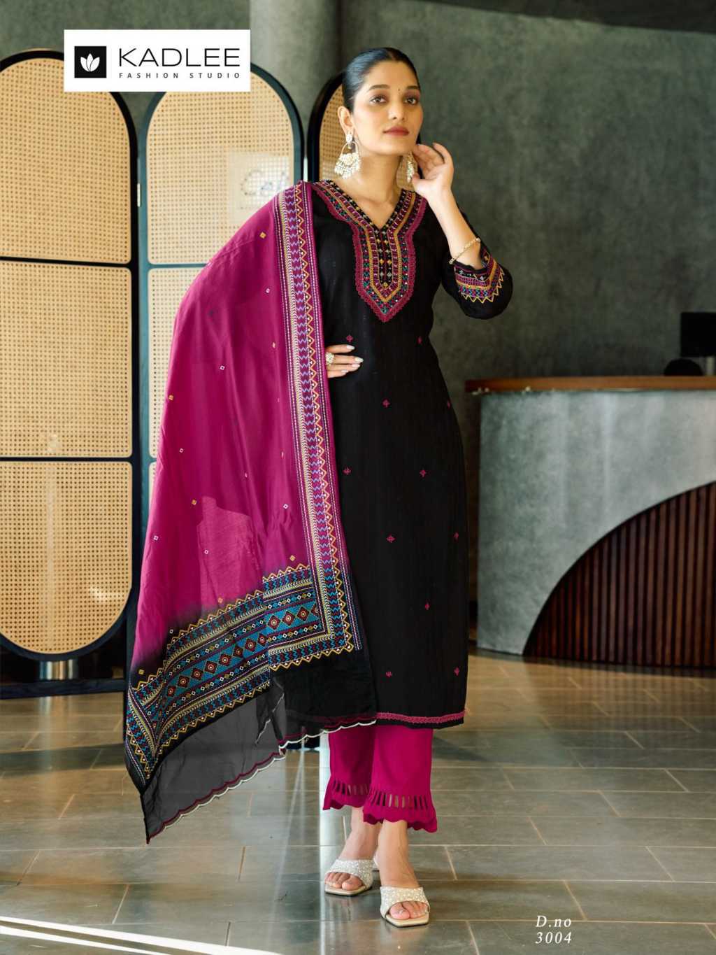 Kadlee Vardan Viscose Kurti with Dupatta Bottom Catalog 4 Pcs (2) Kadlee Vardan Viscose Kurti with Dupatta Bottom Catalog 4 Pcs - Image 3