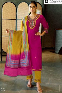 Kadlee Vardan Viscose Kurti with Dupatta Bottom Catalog 4 Pcs 247x371 - Surat Fabrics