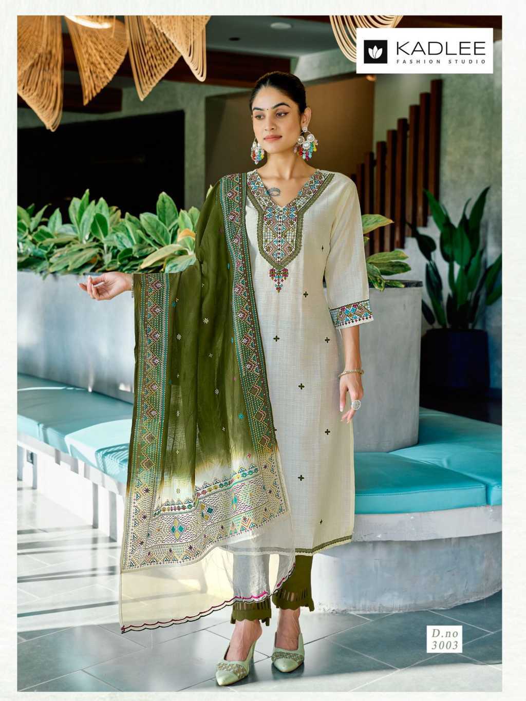 Kadlee Vardan Viscose Kurti with Dupatta Bottom Catalog 4 Pcs (4) Kadlee Vardan Viscose Kurti with Dupatta Bottom Catalog 4 Pcs - Image 5
