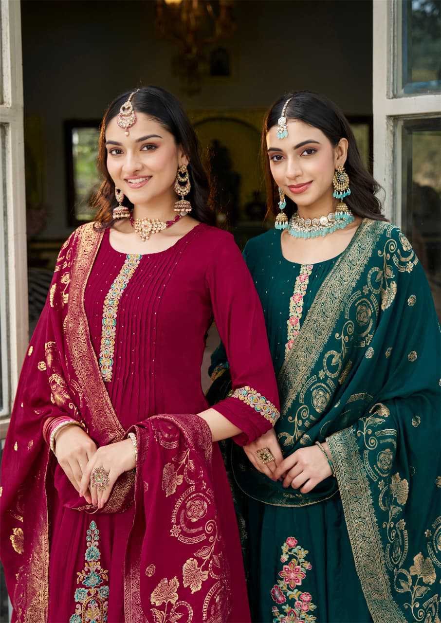 Karissa Gitanjali Kurti with Dupatta Bottom Viscose Catalog 4 Pcs (1) Karissa Gitanjali Kurti with Dupatta Bottom Viscose Catalog 4 Pcs - Image 2