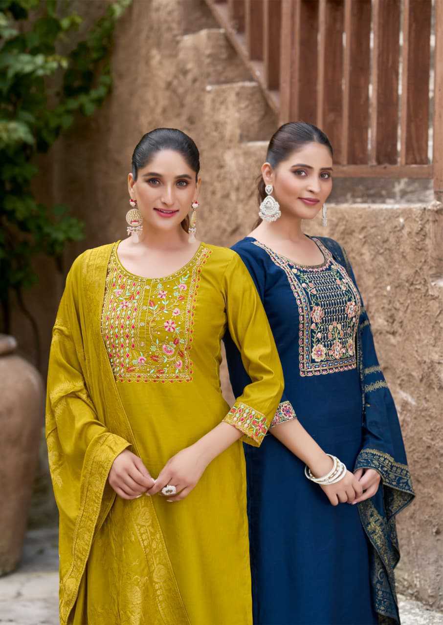 Karissa Riya Vol 2 Kurti with Dupatta Bottom Viscose Catalog 4 Pcs (5) Karissa Riya Vol 2 Kurti with Dupatta Bottom Viscose Catalog 4 Pcs - Image 6