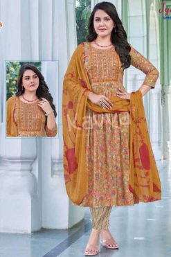 Kavya Jyotika Vol 27 Fancy Readymade Suit Catalog 10 Pcs