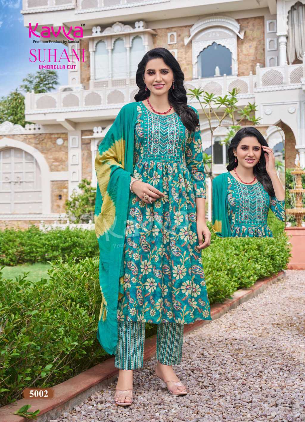 Kavya Suhani Vol 5 Viscose Readymade Suit Catalog 10 Pcs (3) Kavya Suhani Vol 5 Viscose Readymade Suit Catalog 10 Pcs - Image 4