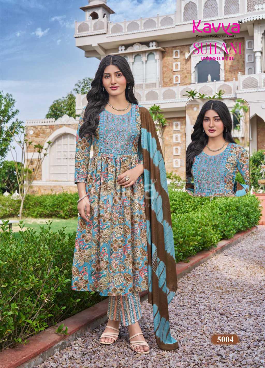 Kavya Suhani Vol 5 Viscose Readymade Suit Catalog 10 Pcs (5) Kavya Suhani Vol 5 Viscose Readymade Suit Catalog 10 Pcs - Image 6