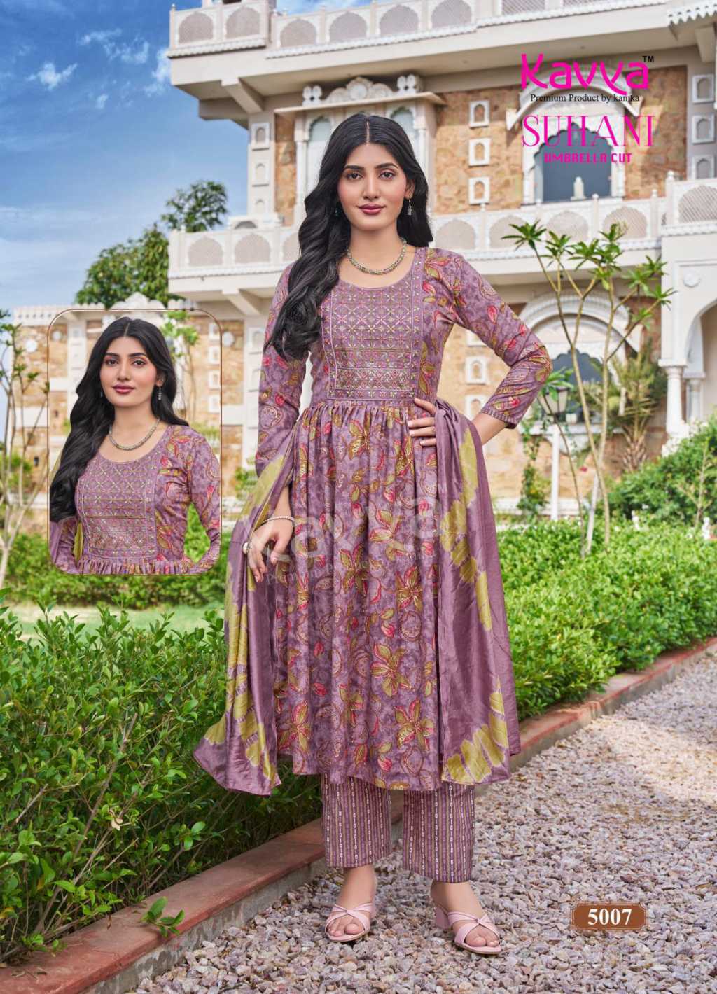 Kavya Suhani Vol 5 Viscose Readymade Suit Catalog 10 Pcs (8) Kavya Suhani Vol 5 Viscose Readymade Suit Catalog 10 Pcs - Image 9