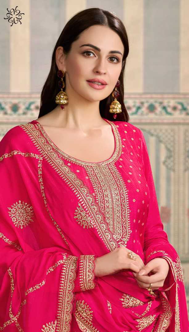 Kuleesh Jasleen by Vinay Silk Salwar Suit Catalog 4 Pcs (9) Kuleesh Jasleen by Vinay Silk Salwar Suit Catalog 4 Pcs - Image 10