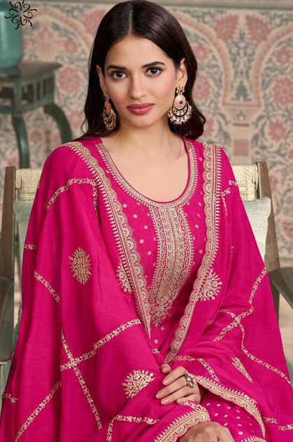 Kuleesh Jasleen by Vinay Silk Salwar Suit Catalog 4 Pcs Kuleesh Jasleen by Vinay Silk Salwar Suit Catalog 4 Pcs