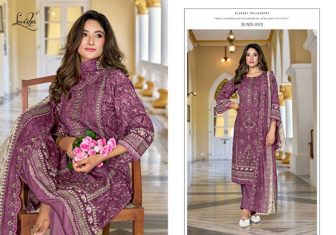 Levisha Madhubala Vol 10 Cotton Salwar Suit Catalog 6 Pcs (1) Levisha Madhubala Vol 10 Cotton Salwar Suit Catalog 6 Pcs - Image 2