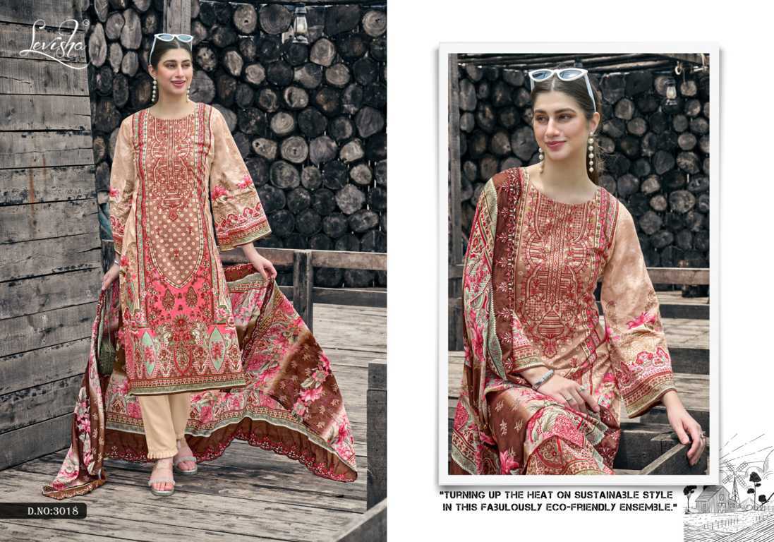 Levisha Nargis NX Vol 3 Cotton Salwar Suit Catalog 6 Pcs (8) Levisha Nargis NX Vol 3 Cotton Salwar Suit Catalog 6 Pcs - Image 9