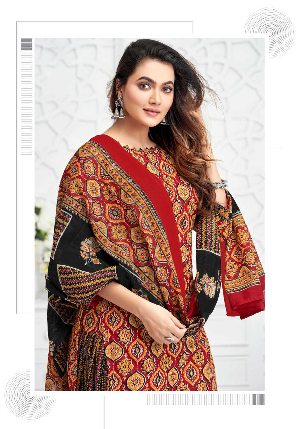 Miss World Ajrakh Special Vol 11 Cotton Salwar Suit Catalog 10 Pcs (6) Miss World Ajrakh Special Vol 11 Cotton Salwar Suit Catalog 10 Pcs - Image 7