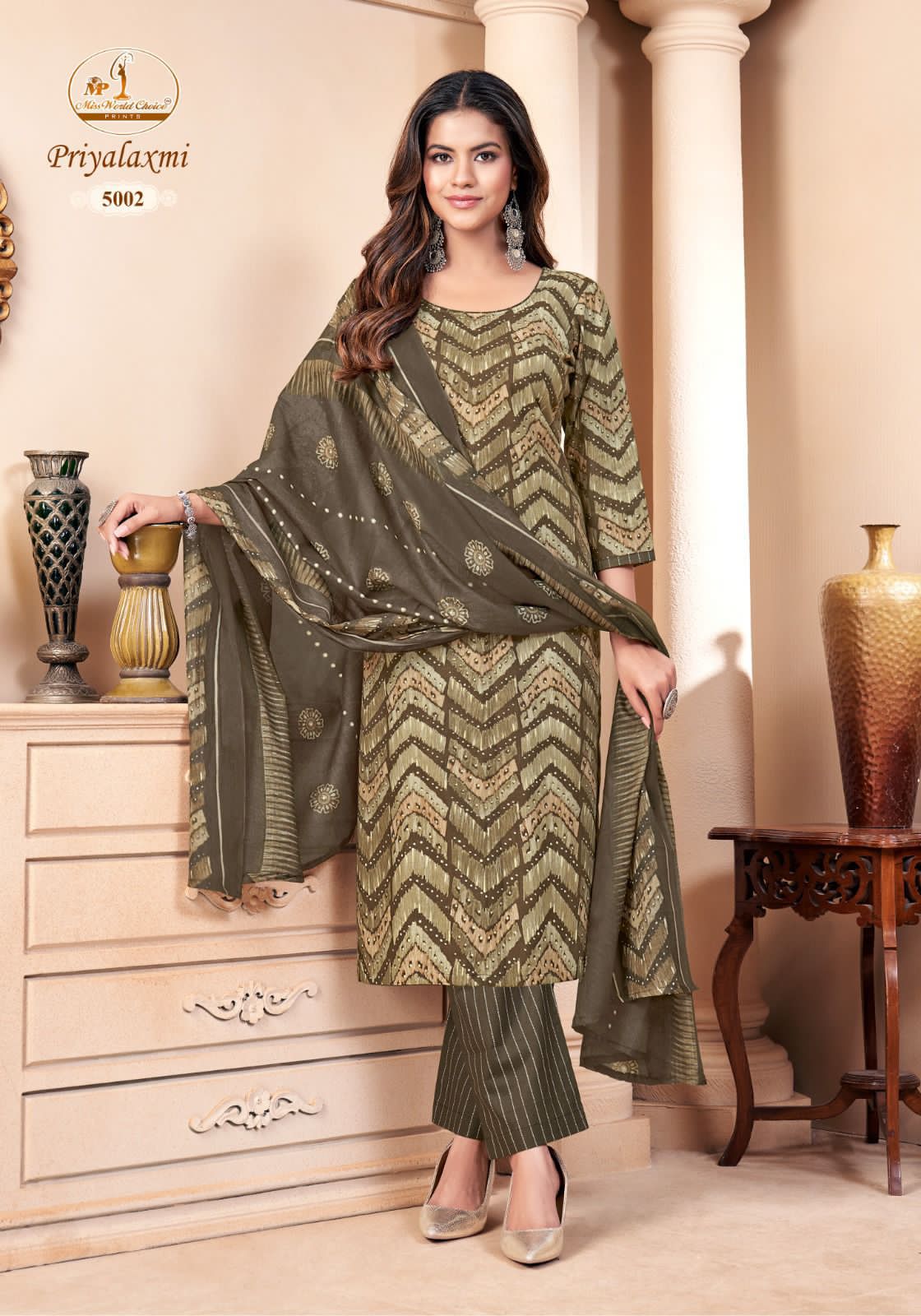 Miss World Priyalaxmi Vol 5 Cotton Salwar Suit Catalog 10 Pcs (10) Miss World Priyalaxmi Vol 5 Cotton Salwar Suit Catalog 10 Pcs - Image 11