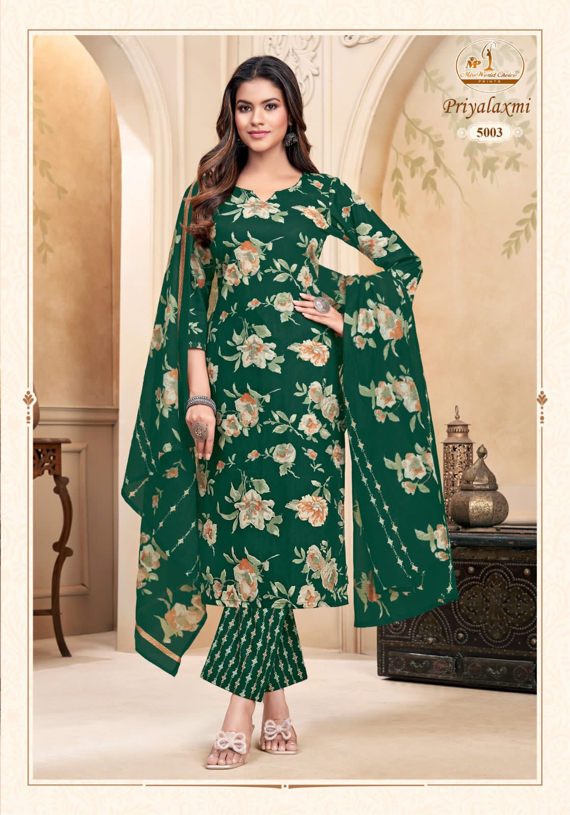 Miss World Priyalaxmi Vol 5 Cotton Salwar Suit Catalog 10 Pcs (13) Miss World Priyalaxmi Vol 5 Cotton Salwar Suit Catalog 10 Pcs - Image 14