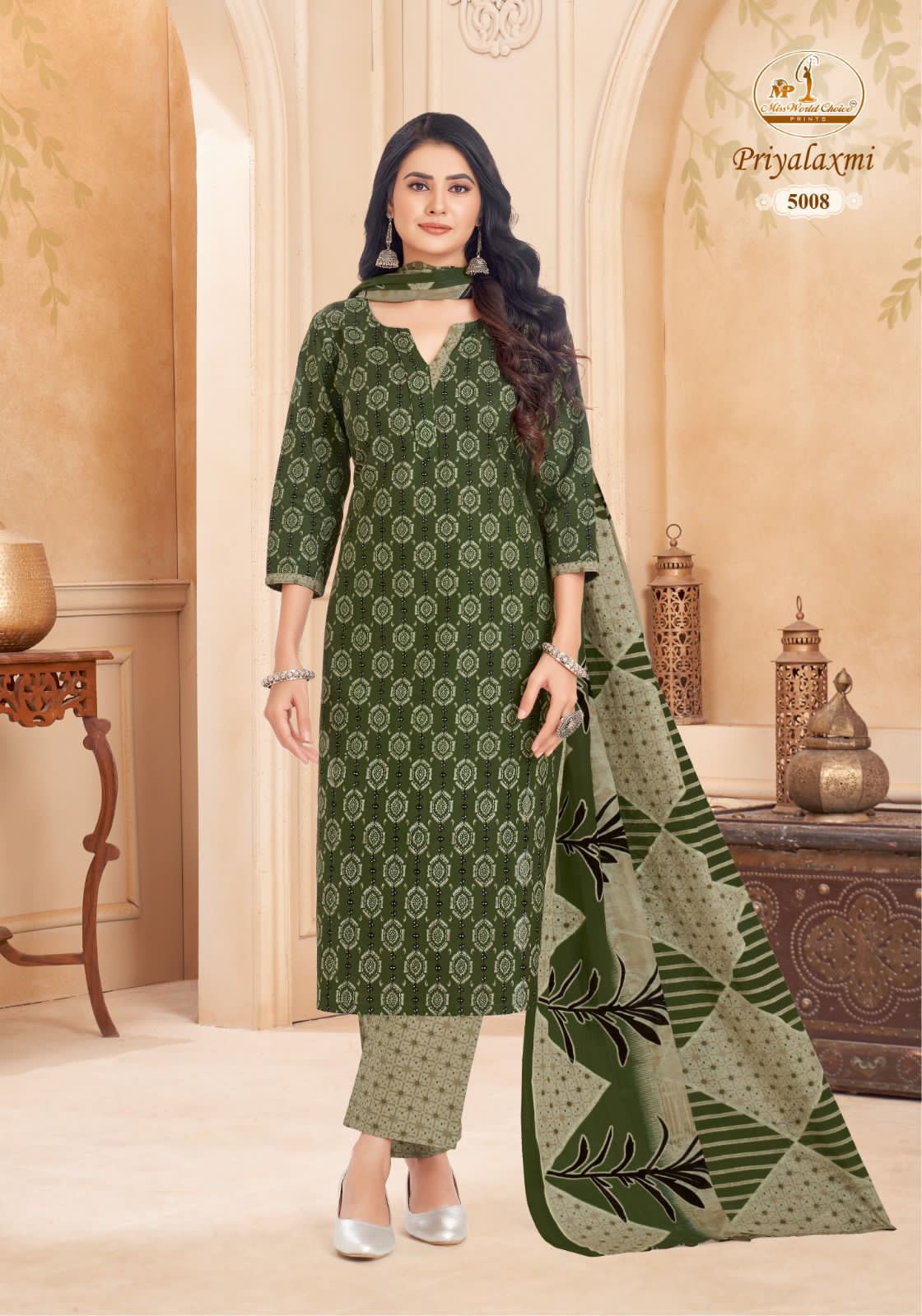 Miss World Priyalaxmi Vol 5 Cotton Salwar Suit Catalog 10 Pcs (4) Miss World Priyalaxmi Vol 5 Cotton Salwar Suit Catalog 10 Pcs - Image 5