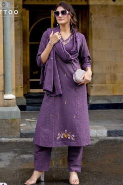 Mittoo Dastoor Kurti with Dupatta Bottom Cotton Catalog 4 Pcs 247x371 - Surat Fabrics