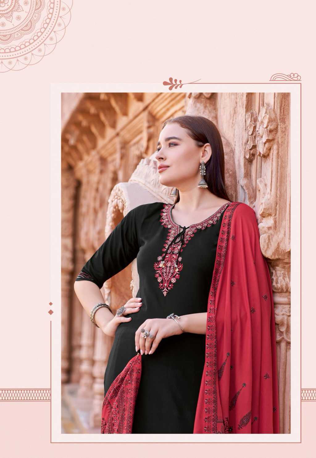 Mittoo Vastram Kurti with Dupatta Bottom Rayon Catalog 6 Pcs (4) Mittoo Vastram Kurti with Dupatta Bottom Rayon Catalog 6 Pcs - Image 5