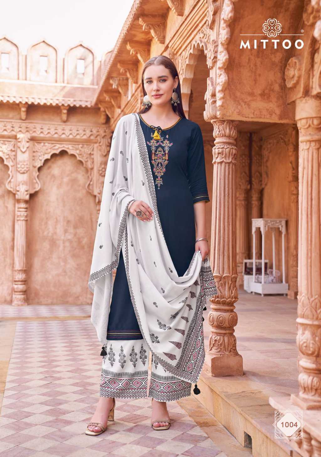 Mittoo Vastram Kurti with Dupatta Bottom Rayon Catalog 6 Pcs (5) Mittoo Vastram Kurti with Dupatta Bottom Rayon Catalog 6 Pcs - Image 6