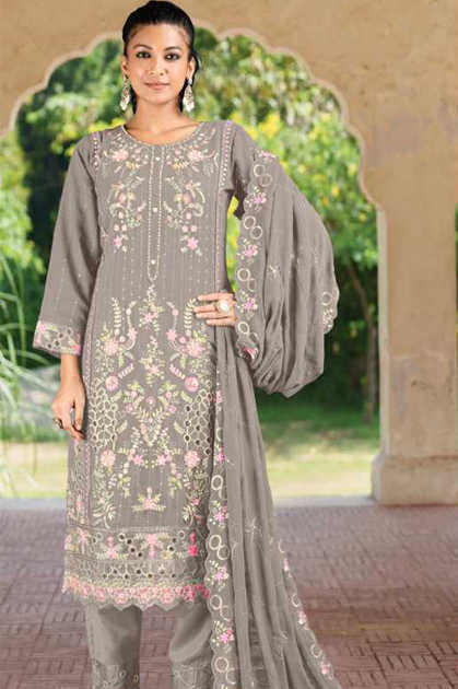 Motifz DN 5054 Organza Salwar Suit Catalog 4 Pcs Motifz DN 5054 Organza Salwar Suit Catalog 4 Pcs