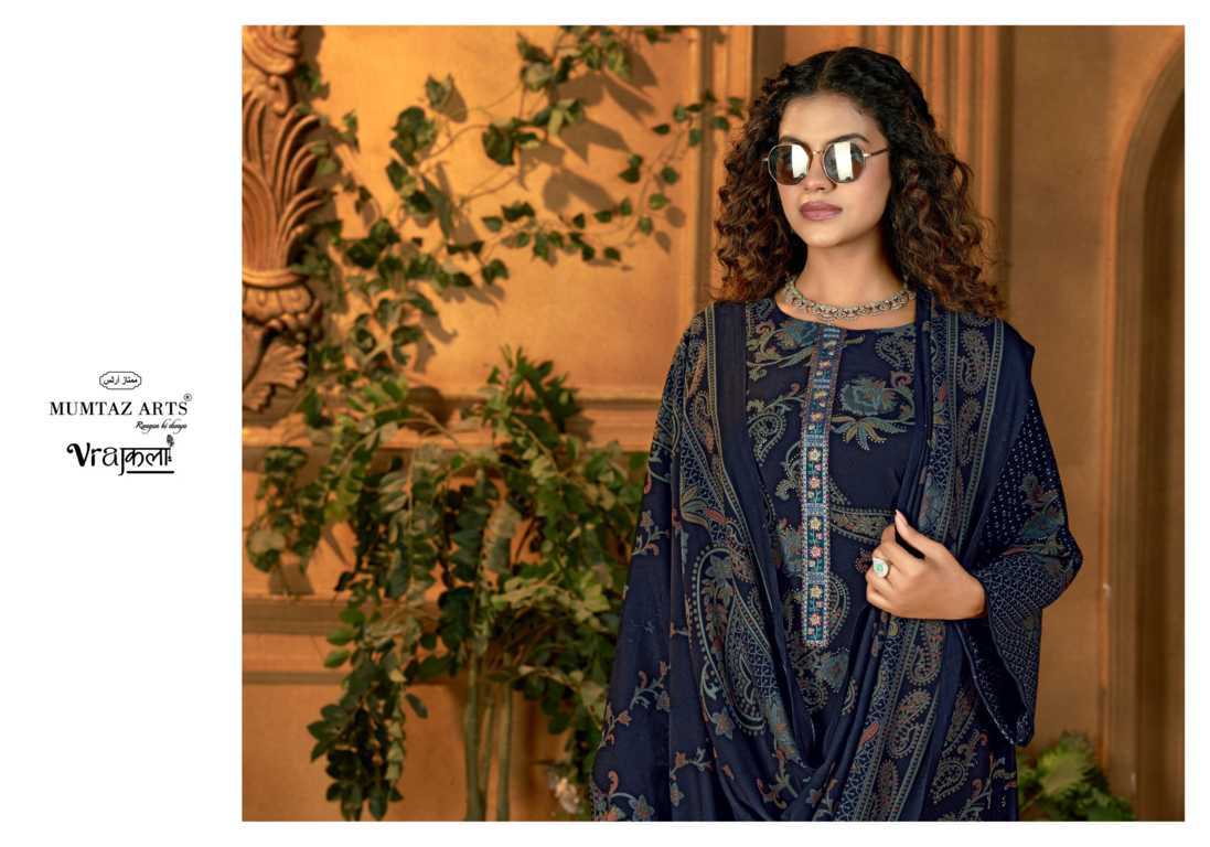 Mumtaz Arts Zaid Pashmina Salwar Suit Catalog 4 Pcs (1) Mumtaz Arts Zaid Pashmina Salwar Suit Catalog 4 Pcs - Image 2