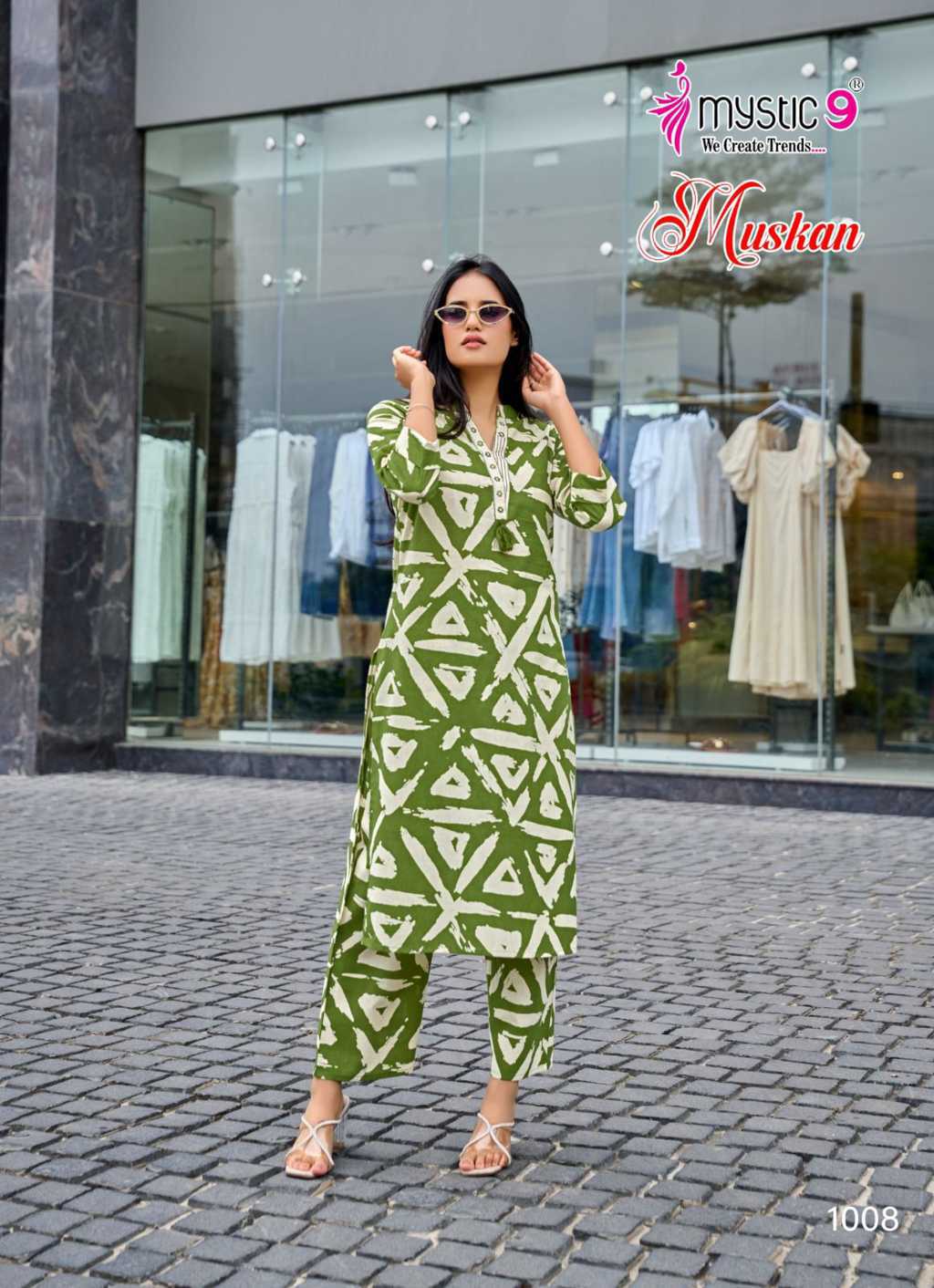 Mystic9 Muskan Vol 1 Kurti with Bottom Cotton Catalog 10 Pcs (11) Mystic9 Muskan Vol 1 Kurti with Bottom Cotton Catalog 10 Pcs - Image 12