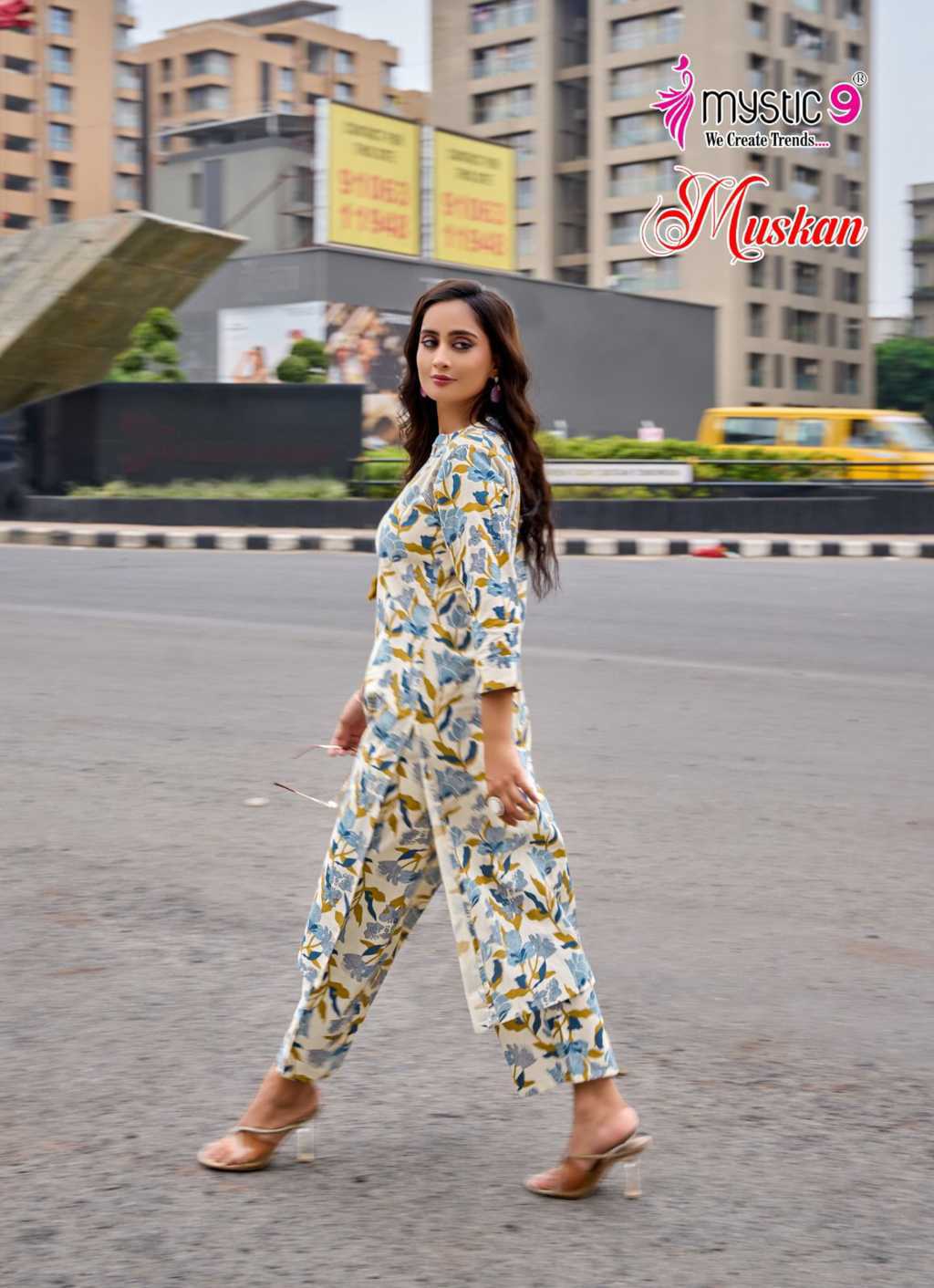 Mystic9 Muskan Vol 1 Kurti with Bottom Cotton Catalog 10 Pcs (3) Mystic9 Muskan Vol 1 Kurti with Bottom Cotton Catalog 10 Pcs - Image 4