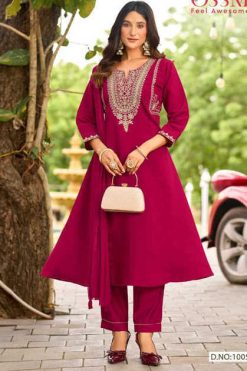 Ossm Gulzar Vol 2 Kurti with Dupatta Bottom Silk Catalog 6 Pcs 247x371 - Surat Fabrics