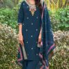Ossm Nusrat Kurti with Dupatta Bottom Silk Catalog 6 Pcs