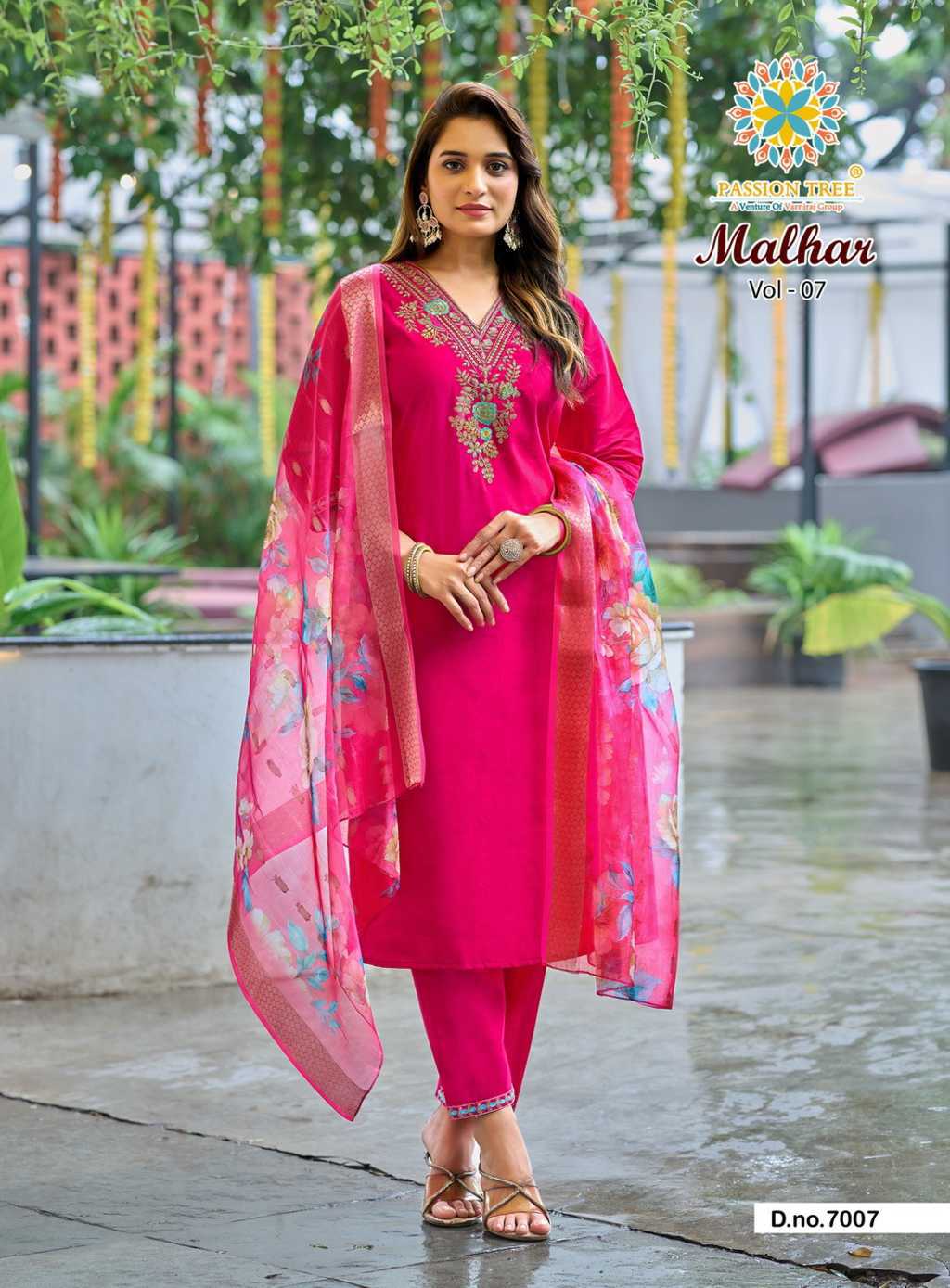 Passion Tree Malhar Vol 7 Kurti with Dupatta Bottom Silk Catalog 8 Pcs (9) Passion Tree Malhar Vol 7 Kurti with Dupatta Bottom Silk Catalog 8 Pcs - Image 10