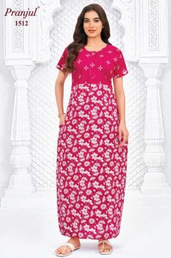 Pranjul Pragati Vol 15 A Nighty Wholesale Catalog 10 Pcs