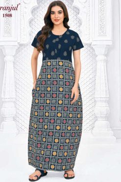 Pranjul Pragati Vol 15 E Nighty Wholesale Catalog 10 Pcs