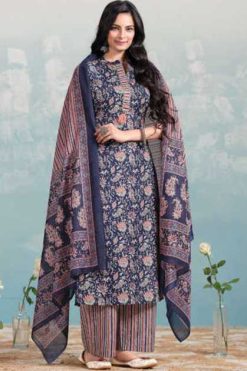 Rangi Sangi Raashi Kurti with Dupatta Bottom Cotton Catalog 6 Pcs 247x371 - Surat Fabrics