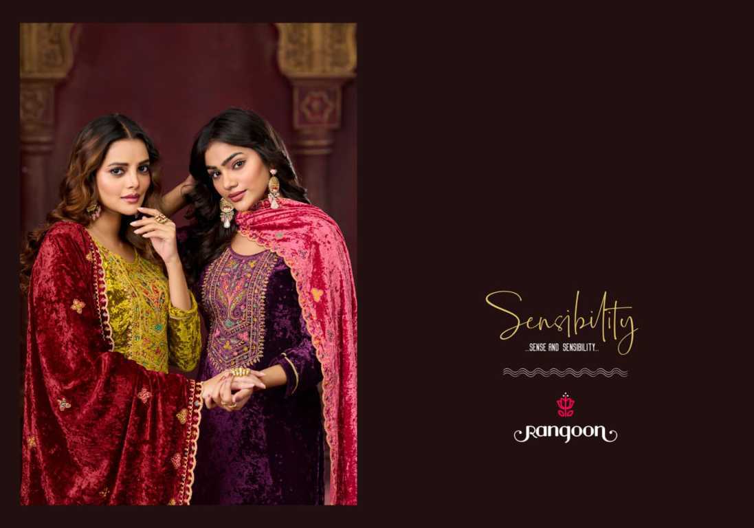 Rangoon Simran by Kessi Velvet Readymade Salwar Suit Catalog 4 Pcs (1) Rangoon Simran by Kessi Velvet Readymade Salwar Suit Catalog 4 Pcs - Image 2