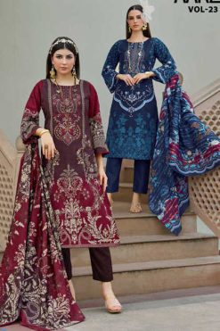 Romani Aarzu Vol 23 Cotton Salwar Suit Catalog 8 Pcs