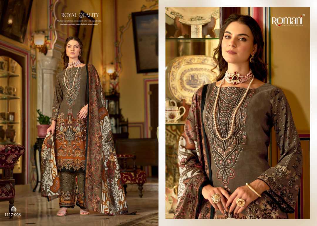Romani Mahira Vol 4 Cotton Salwar Suit Catalog 8 Pcs (11) Romani Mahira Vol 4 Cotton Salwar Suit Catalog 8 Pcs - Image 12