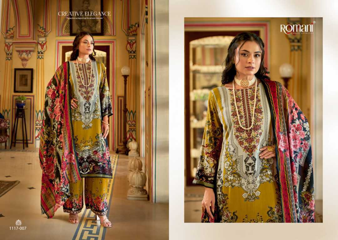 Romani Mahira Vol 4 Cotton Salwar Suit Catalog 8 Pcs (6) Romani Mahira Vol 4 Cotton Salwar Suit Catalog 8 Pcs - Image 7