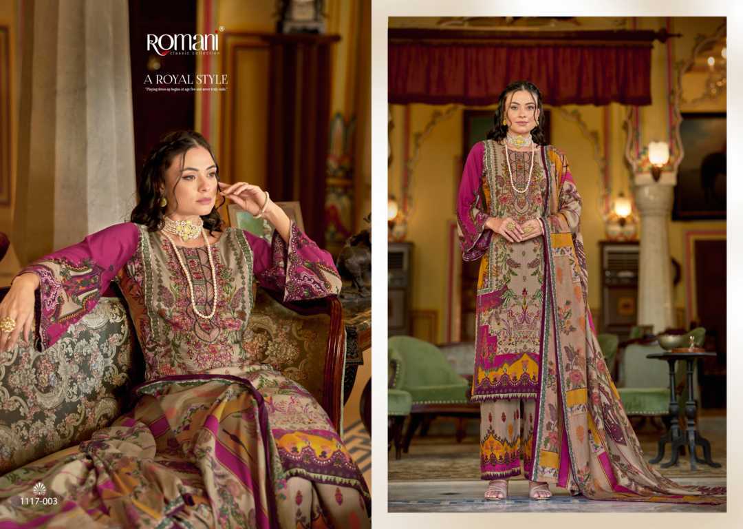 Romani Mahira Vol 4 Cotton Salwar Suit Catalog 8 Pcs (8) Romani Mahira Vol 4 Cotton Salwar Suit Catalog 8 Pcs - Image 9