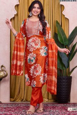 Sankheswer Sufiyana Vol 1 Kurti with Dupatta Bottom Fancy Catalog 10 Pcs 247x371 - Surat Fabrics