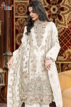 Shree Fabs K 5344 E H Chiffon Salwar Suit Catalog 4 Pcs 247x371 - Surat Fabrics