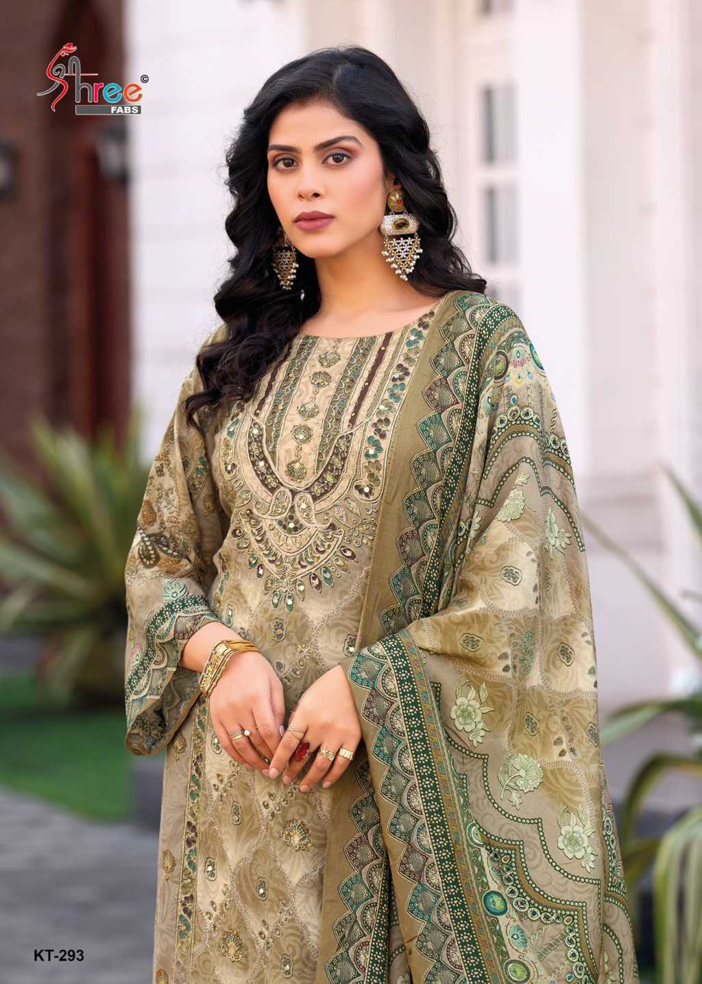 Shree Fabs KT 293 Viscose Salwar Suit Catalog 4 Pcs (2) Shree Fabs KT 293 Viscose Salwar Suit Catalog 4 Pcs - Image 3