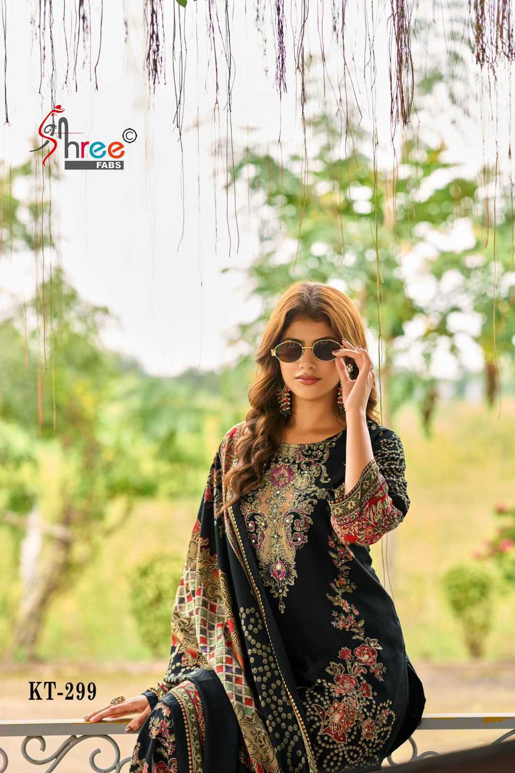 Shree Fabs KT 299 Viscose Salwar Suit Catalog 4 Pcs (7) Shree Fabs KT 299 Viscose Salwar Suit Catalog 4 Pcs - Image 8