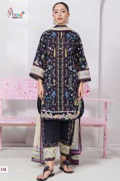 Shree Fabs Qalamkar Premium Collection 25 Vol 2 Chiffon Cotton Salwar Suit Catalog 6 Pcs 247x371 - Surat Fabrics