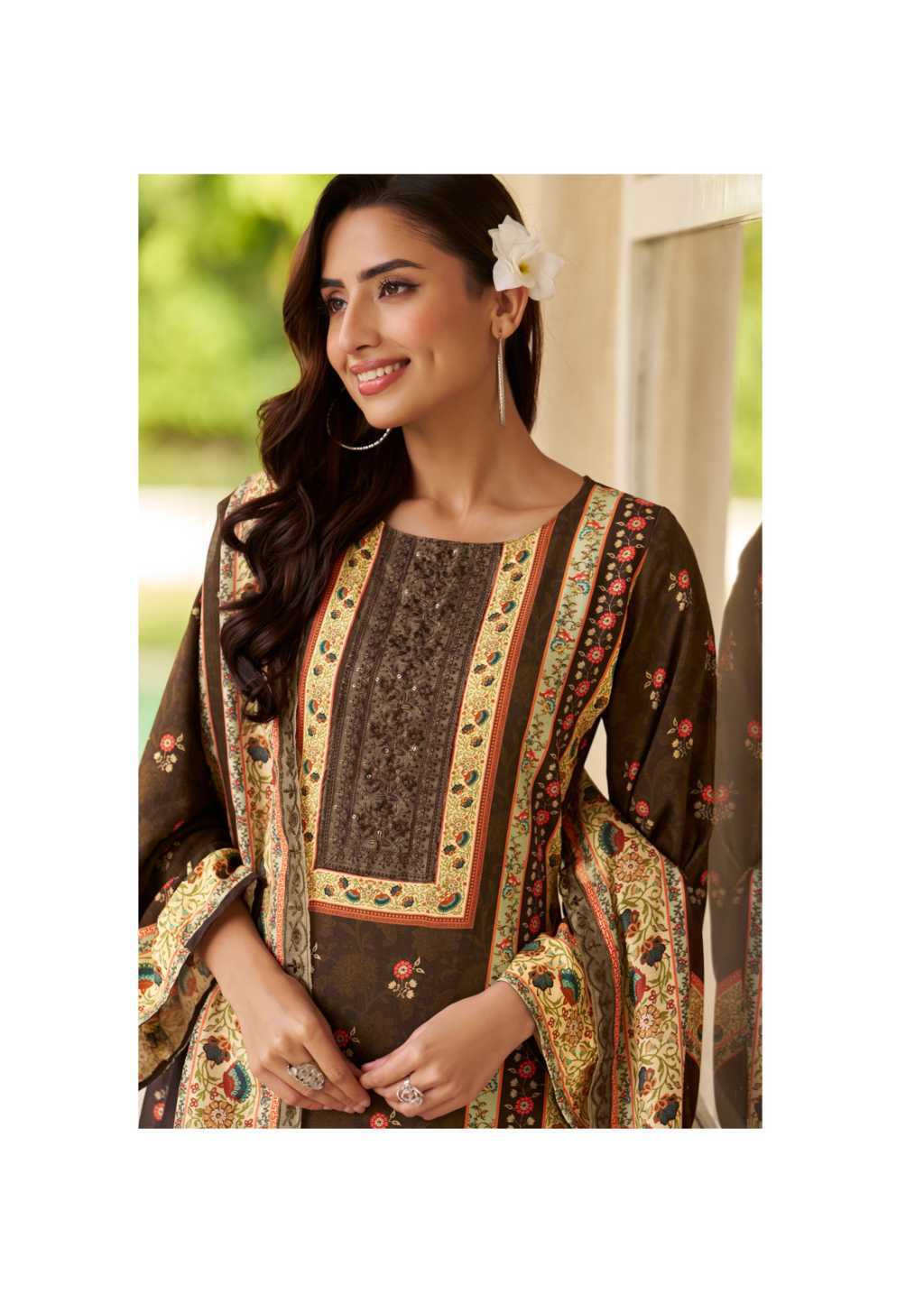 The Heritage Shop Bagh Vol 5 Cotton Salwar Suit Catalog 6 Pcs - Image 12