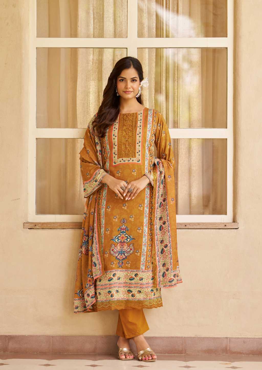 The Heritage Shop Bagh Vol 5 Cotton Salwar Suit Catalog 6 Pcs - Image 3