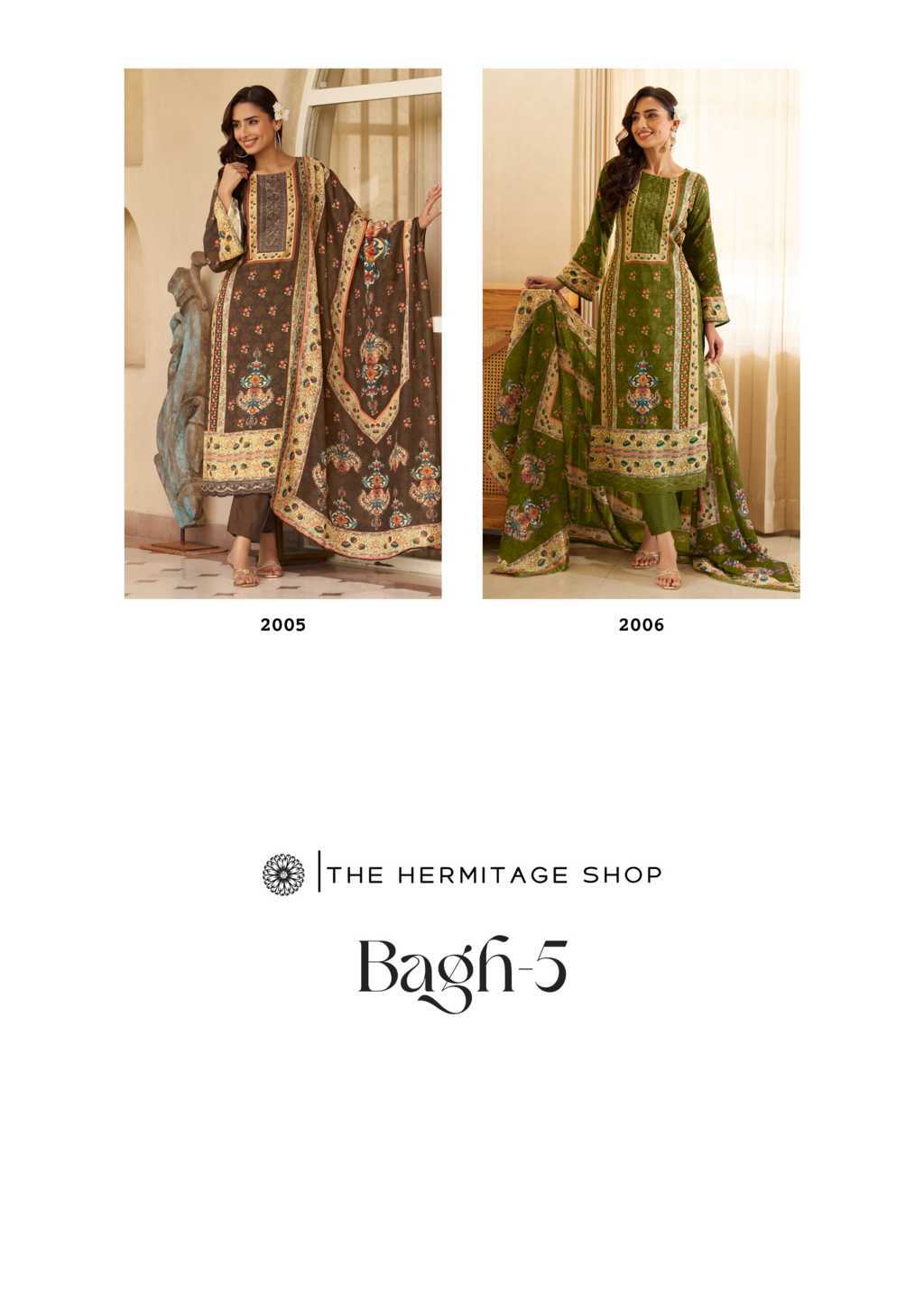 The Heritage Shop Bagh Vol 5 Cotton Salwar Suit Catalog 6 Pcs - Image 21