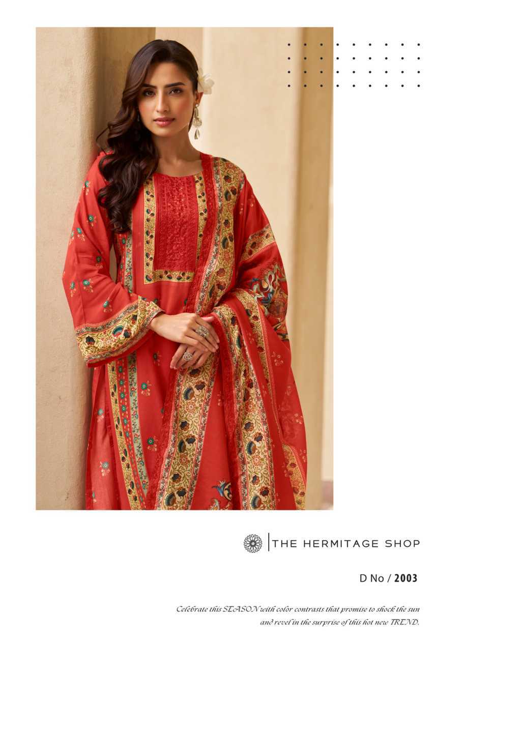 The Heritage Shop Bagh Vol 5 Cotton Salwar Suit Catalog 6 Pcs - Image 9