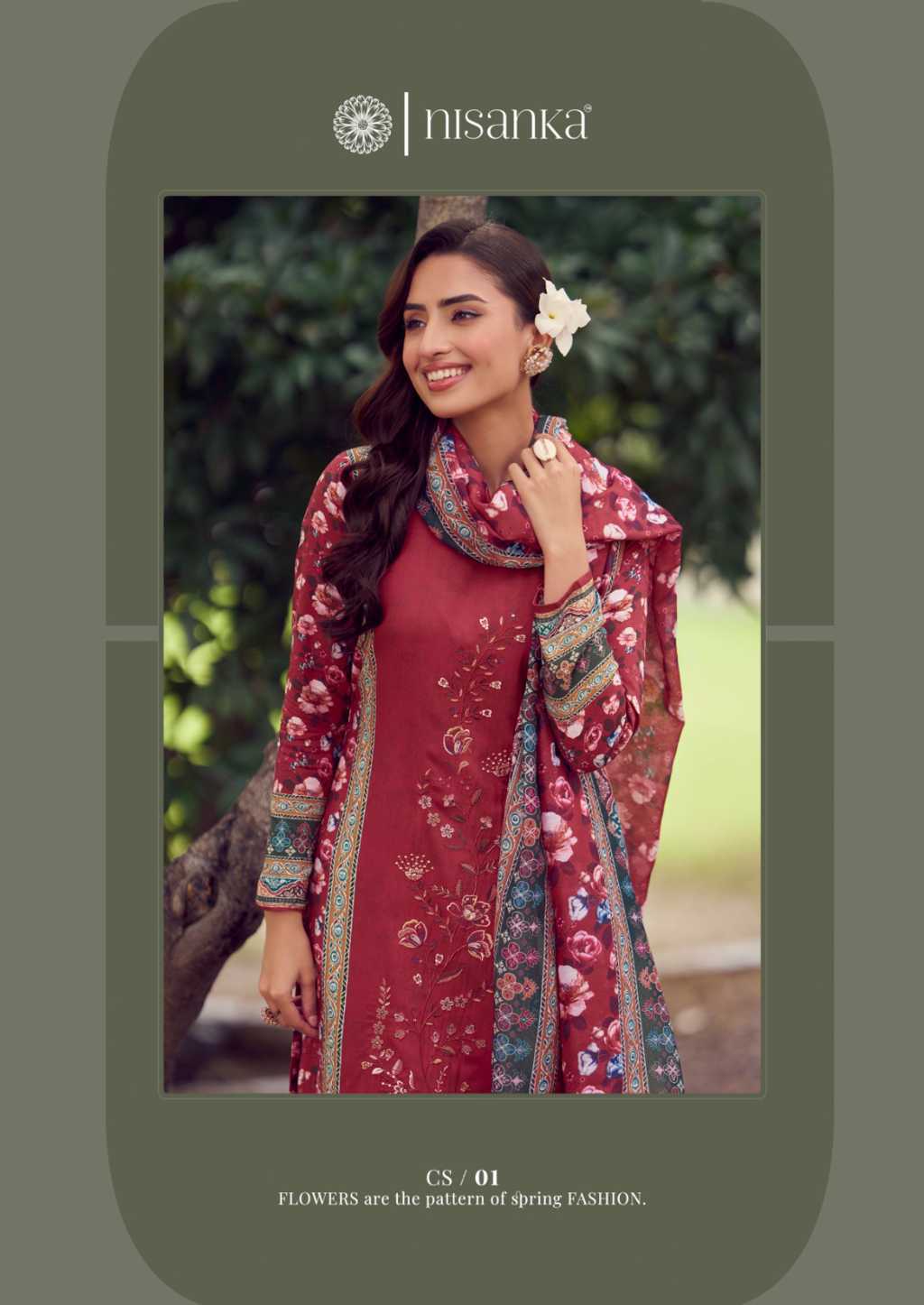 The Heritage Shop Cashmere Vol 3 Viscose Salwar Suit Catalog 6 Pcs - Image 16