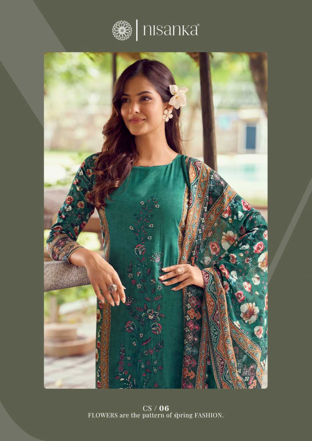 The Heritage Shop Cashmere Vol 3 Viscose Salwar Suit Catalog 6 Pcs - Image 19