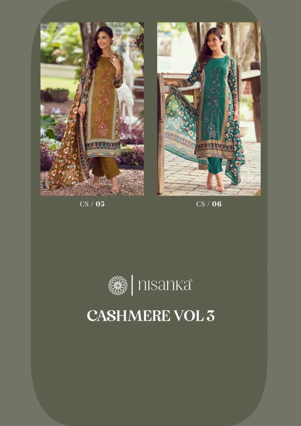 The Heritage Shop Cashmere Vol 3 Viscose Salwar Suit Catalog 6 Pcs - Image 24
