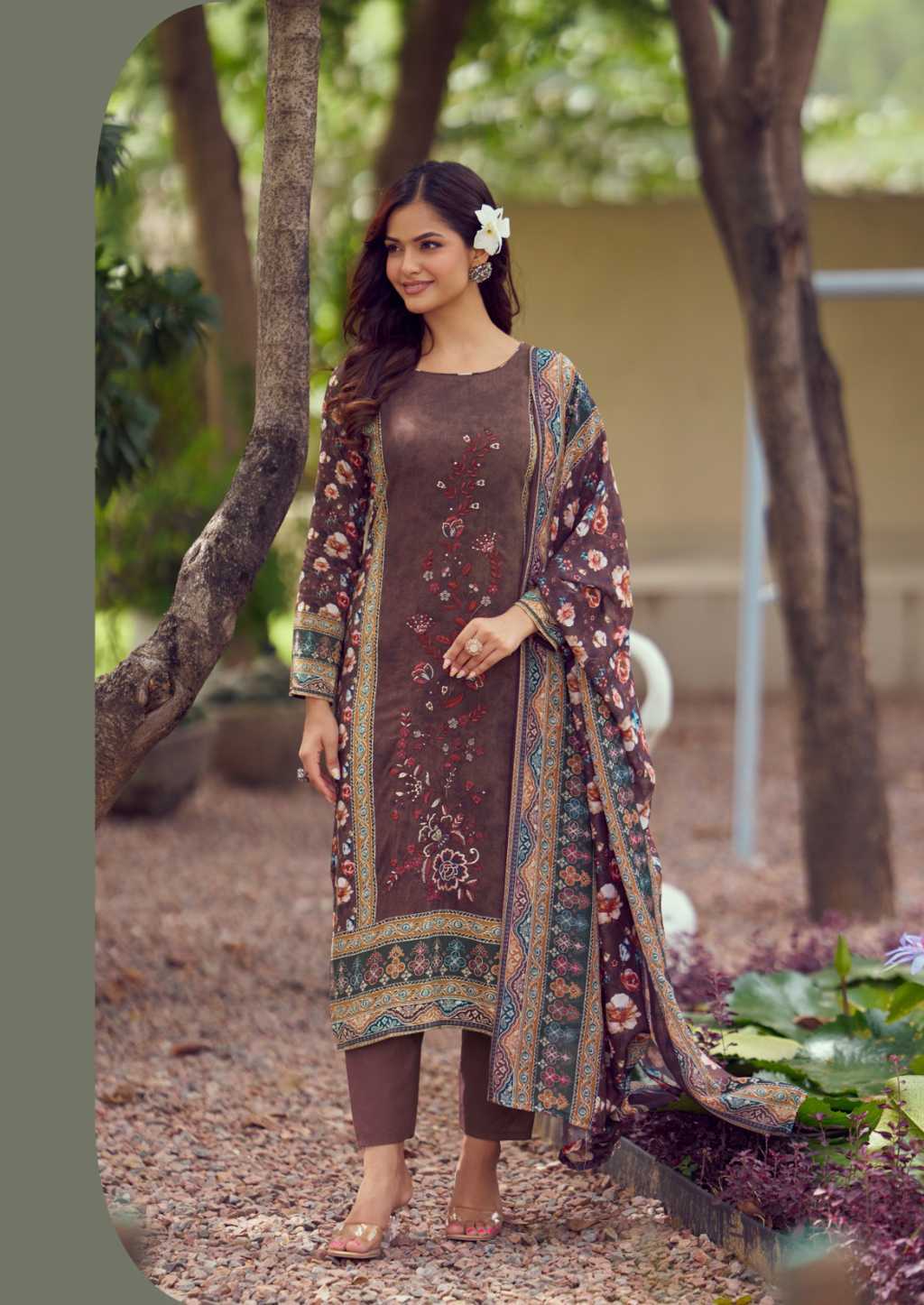 The Heritage Shop Cashmere Vol 3 Viscose Salwar Suit Catalog 6 Pcs - Image 5