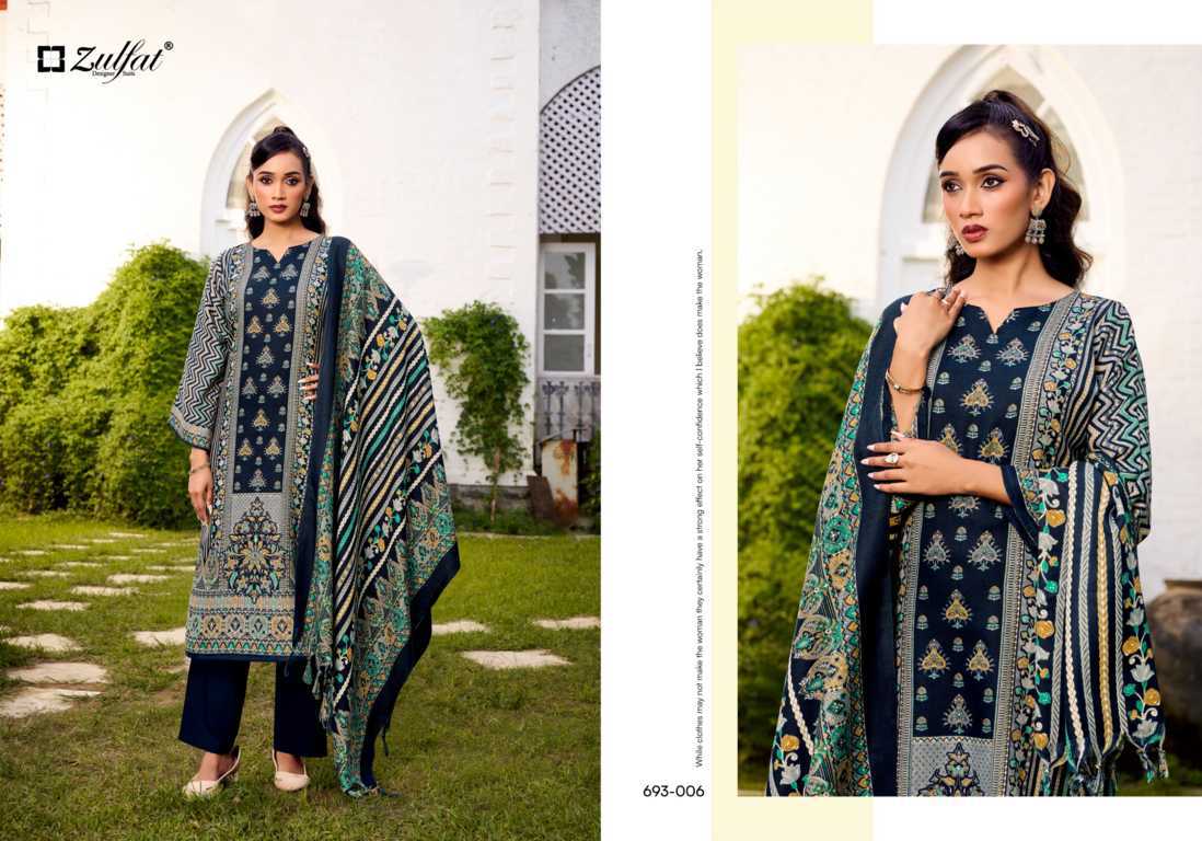 Zulfat Sakina by Belliza Pashmina Salwar Suit Catalog 6 Pcs (5) Zulfat Sakina by Belliza Pashmina Salwar Suit Catalog 6 Pcs - Image 6