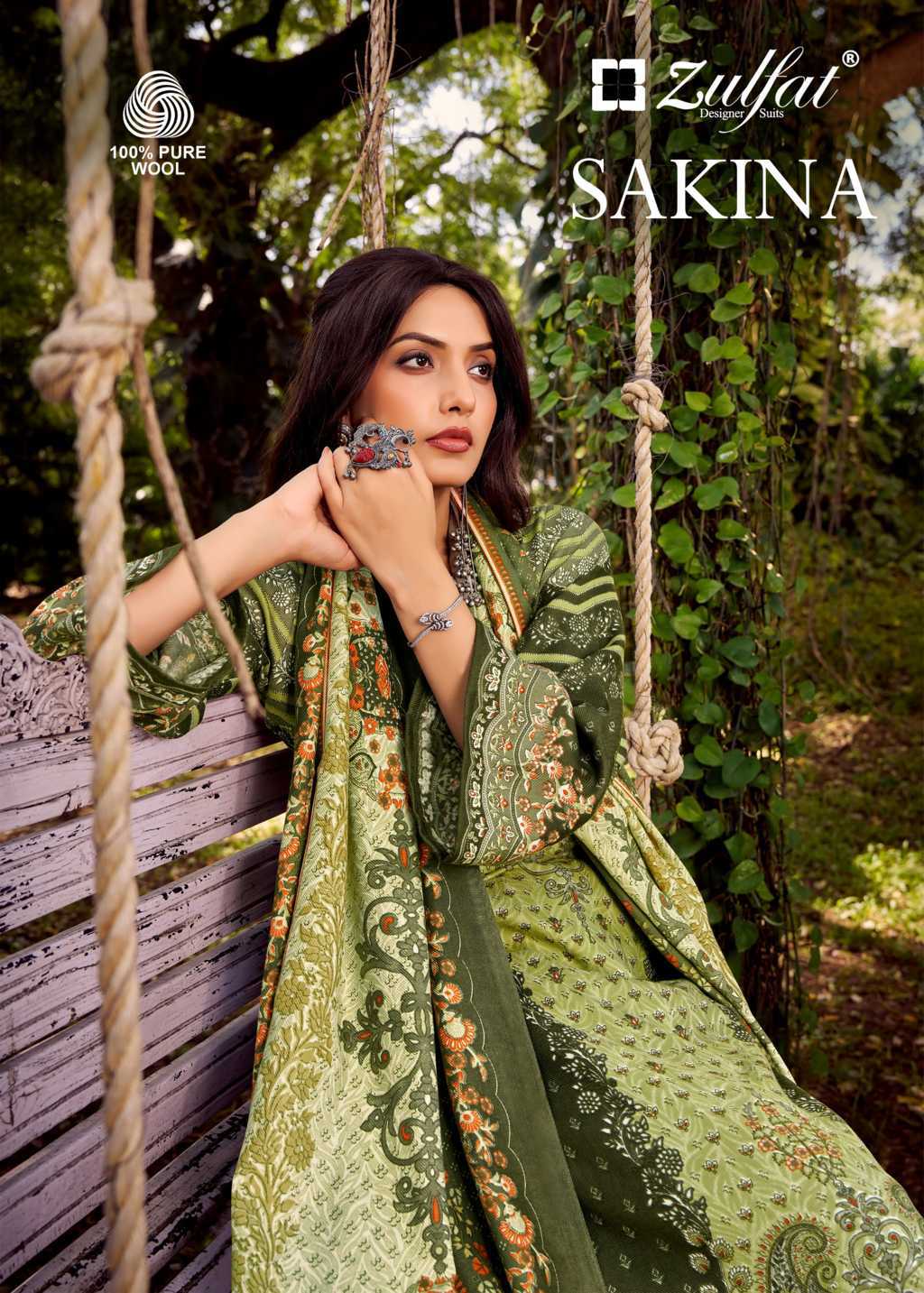 Zulfat Sakina by Belliza Pashmina Salwar Suit Catalog 6 Pcs (6) Zulfat Sakina by Belliza Pashmina Salwar Suit Catalog 6 Pcs - Image 7